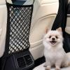 imagerabbitgoo Dog Car Net Barrier for SUVs Pet Barrier with Metal Hooks ampamp Stretchable Mesh Car Divider ampamp Storage Bag Easy to Install Drive Safely with Children ampamp Pets 1398quot1555quot117 x 117