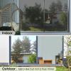 imagerabbitgoo Blackout Window Film Sun Blocking Privacy Cover for Glass Removable Opaque Room Darkening Dark Black Out Window Covers Tint Shades for Home Day Sleep Light Blocker 175 x 787 InchesBlack Silver