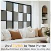 imagerabbitgoo Blackout Window Film Sun Blocking Privacy Cover for Glass Removable Opaque Room Darkening Dark Black Out Window Covers Tint Shades for Home Day Sleep Light Blocker 175 x 787 InchesTaupe