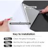 imagerabbitgoo Blackout Window Film Sun Blocking Privacy Cover for Glass Removable Opaque Room Darkening Dark Black Out Window Covers Tint Shades for Home Day Sleep Light Blocker 175 x 787 InchesBlack Silver