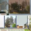 imagerabbitgoo Blackout Window Film Sun Blocking Privacy Cover for Glass Removable Opaque Room Darkening Dark Black Out Window Covers Tint Shades for Home Day Sleep Light Blocker 175 x 787 InchesBrown Silver