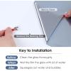 imagerabbitgoo Blackout Window Film Sun Blocking Privacy Cover for Glass Removable Opaque Room Darkening Dark Black Out Window Covers Tint Shades for Home Day Sleep Light Blocker 175 x 787 InchesSilver