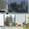imagerabbitgoo Blackout Window Film Sun Blocking Privacy Cover for Glass Removable Opaque Room Darkening Dark Black Out Window Covers Tint Shades for Home Day Sleep Light Blocker 175 x 787 InchesBlue Silver