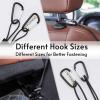 imagerabbitgoo Dog Car Net Barrier for SUVs Pet Barrier with Metal Hooks ampamp Stretchable Mesh Car Divider ampamp Storage Bag Easy to Install Drive Safely with Children ampamp Pets 1398quot1555quot117 x 117
