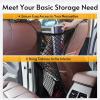 imagerabbitgoo Dog Car Net Barrier for SUVs Pet Barrier with Metal Hooks ampamp Stretchable Mesh Car Divider ampamp Storage Bag Easy to Install Drive Safely with Children ampamp Pets 1398quot1555quot1398 x 1555