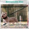 imagerabbitgoo Tactical Bungee Dog Leash with Shock Absorption Military Training Leash with 2 Padded Control Handles for Medium Large Dogs 52FT BrownBlack