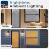 imagerabbitgoo Window Privacy Film Frosted Glass Decorative Static Cling Sticker Sun Blocking Vinyl Covering for Home Kitchen Living Room Bathroom Black 175 x 787 inchesFrosted