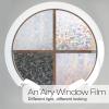 imagerabbitgoo Window Privacy Film Rainbow Film Decorative Window Sticker 3D Static Stained Glass Cling Tint for Room Darkening Day Sleep Black 175 x 787 inchesClear