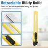 imagerabbitgoo Window Tint Kit 3 Pcs Window Privacy Film Installation Tools Easy to Apply Glass Film Car Tints Application Kit Includes Suede Squeehee Fixable Utility Knife 120ml Spray BottleYellow Squeegee