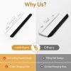 imagerabbitgoo Window Tint Kit 3 Pcs Window Privacy Film Installation Tools Easy to Apply Glass Film Car Tints Application Kit Includes Suede Squeehee Fixable Utility Knife 120ml Spray BottleWhite Squeegee