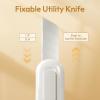 imagerabbitgoo Window Tint Kit 3 Pcs Window Privacy Film Installation Tools Easy to Apply Glass Film Car Tints Application Kit Includes Suede Squeehee Fixable Utility Knife 120ml Spray BottleWhite Squeegee