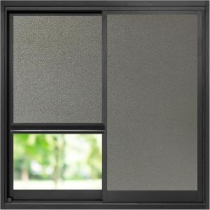imagerabbitgoo Blackout Window Film Sun Blocking Privacy Cover for Glass Removable Opaque Room Darkening Dark Black Out Window Covers Tint Shades for Home Day Sleep Light Blocker 175 x 787 InchesTaupe