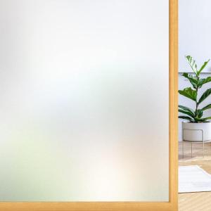 imagerabbitgoo Blackout Window Film Sun Blocking Privacy Cover for Glass Removable Opaque Room Darkening Dark Black Out Window Covers Tint Shades for Home Day Sleep Light Blocker 175 x 787 InchesPure