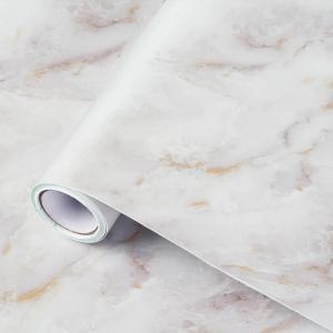 imagerabbitgoo Glossy Marble Contact Paper Peel and Stick Wallpaper 175quot X 787quot Countertop Furniture Waterpoof Self Adhesive Removable Cover for Kitchen Bathroom Cabinet Drawer Shelf Liner Vinyl RollMatt