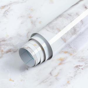 imagerabbitgoo Glossy Marble Contact Paper Peel and Stick Wallpaper 175quot X 787quot Countertop Furniture Waterpoof Self Adhesive Removable Cover for Kitchen Bathroom Cabinet Drawer Shelf Liner Vinyl RollGlossy
