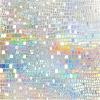 imagerabbitgoo Window Privacy Film Rainbow Window Film Mosaic Decorative Stained Glass Cling Removable Static Cling Tint UV Blocking NonAdhesive Privacy Covering 175 x 787 inchesIrregular