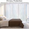 imagerabbitgoo Blackout Window Film Sun Blocking Privacy Film for Room Darkening Removable Black Out Vinyl Cover Tint for Home Day Sleep AntiUV Frosted Glass Clings Black 175 x 787 InchesPure Wave