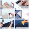 imagerabbitgoo One Way Window Privacy Film Window Tint for Home Reflective Heat Control Sun Blocking Anti UV See Out Not in Glass Door Covering Tinting Film 175 in X 65 Feet Blue SilverBlue Silver