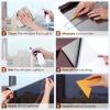 imagerabbitgoo One Way Window Privacy Film Window Tint for Home Reflective Heat Control Sun Blocking Anti UV See Out Not in Glass Door Covering Tinting Film 175 in X 65 Feet Blue SilverBrown Silver