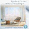 imagerabbitgoo One Way Window Privacy Film with Kit Window Tint for Home UV Heat Blocking Static Cling Sun Blocker Light Darkening Reflective Mirror Covering See Out Not in 175 in X 65 Feet Black SilverClear