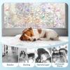imagerabbitgoo One Way Window Privacy Film with Kit Window Tint for Home UV Heat Blocking Static Cling Sun Blocker Light Darkening Reflective Mirror Covering See Out Not in 175 in X 65 Feet Black SilverClear