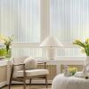 imagerabbitgoo Reeded Glass Window Privacy Film Non Adhesive Frosted Window Film UV Heat Blocking Decorative Vinyl Daytime Privacy Clings for Bathroom Living Room 175 x 787 InchesReeded
