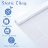imagerabbitgoo Total Blackout Window Film Sun Blocking Room Darkening Window Cling Static Cling Heat Blocking Shade Removable Tint for Day Sleepers Matte Black 175quot x 787quotMatte Pure