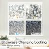 imagerabbitgoo Total Blackout Window Film Sun Blocking Room Darkening Window Cling Static Cling Heat Blocking Shade Removable Tint for Day Sleepers Matte Black 175quot x 787quotCrystal