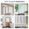 imagerabbitgoo Total Blackout Window Film Sun Blocking Room Darkening Window Cling Static Cling Heat Blocking Shade Removable Tint for Day Sleepers Matte Black 175quot x 787quotClear