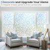 imagerabbitgoo Total Blackout Window Film Sun Blocking Room Darkening Window Cling Static Cling Heat Blocking Shade Removable Tint for Day Sleepers Matte Black 175quot x 787quotClear
