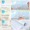 imagerabbitgoo Window Privacy Film Rainbow Window Film Mosaic Decorative Stained Glass Cling Removable Static Cling Tint UV Blocking NonAdhesive Privacy Covering 175 x 787 inchesIrregular