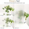 imagerabbitgoo Window Privacy Film Rainbow Window Film Mosaic Decorative Stained Glass Cling Removable Static Cling Tint UV Blocking NonAdhesive Privacy Covering 175 x 787 inchesClear