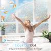 imagerabbitgoo Window Privacy Film Rainbow Window Film Mosaic Decorative Stained Glass Cling Removable Static Cling Tint UV Blocking NonAdhesive Privacy Covering 175 x 787 inchesIrregular
