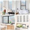 imagerabbitgoo Window Privacy Film Rainbow Window Film Mosaic Decorative Stained Glass Cling Removable Static Cling Tint UV Blocking NonAdhesive Privacy Covering 175 x 787 inchesIrregular