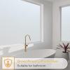 imagerabbitgoo Window Privacy Film Stained Glass Rainbow Privacy Clings for Glass Window Static Cling Decorative Door Covering NonAdhesive UV Blocking Prism Sticker 175 x 787 inchesMatte Pure