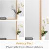 imagerabbitgoo Window Privacy Film Stained Glass Rainbow Privacy Clings for Glass Window Static Cling Decorative Door Covering NonAdhesive UV Blocking Prism Sticker 175 x 787 inchesMatte Pure
