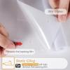 imagerabbitgoo Window Privacy Film Stained Glass Rainbow Privacy Clings for Glass Window Static Cling Decorative Door Covering NonAdhesive UV Blocking Prism Sticker 175 x 787 inchesMatte Pure