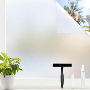 imagerabbitgoo One Way Window Privacy Film with Kit Window Tint for Home UV Heat Blocking Static Cling Sun Blocker Light Darkening Reflective Mirror Covering See Out Not in 175 in X 65 Feet Black SilverPure