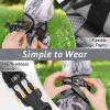 imagerabbitgoo Cat Harness and Leash Set for Walking Escape Proof Adjustable Soft Kittens Vest with Reflective Strip for Cats Comfortable Outdoor Vest Purple SGrey