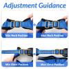 imagerabbitgoo Cat Harness and Leash for Walking Escape Proof Soft Adjustable Vest Harnesses for Cats Easy Control Breathable Reflective Strips Jacket Emerald XSNavy Blue