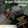 imagerabbitgoo Cat Harness and Leash for Walking Escape Proof Soft Adjustable Vest Harnesses for Cats Easy Control Breathable Reflective Strips Jacket Emerald XSYellow