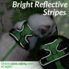 imagerabbitgoo Cat Harness and Leash for Walking Escape Proof Soft Adjustable Vest Harnesses for Cats Easy Control Breathable Reflective Strips Jacket Emerald XSGrass Green