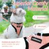 imagerabbitgoo Cat Harness and Leash for Walking Escape Proof Soft Adjustable Vest Harnesses for Cats Easy Control Breathable Reflective Strips Jacket Emerald XSLight Salmon Pink