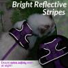 imagerabbitgoo Cat Harness and Leash for Walking Escape Proof Soft Adjustable Vest Harnesses for Cats Easy Control Breathable Reflective Strips Jacket Emerald XSPurple