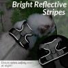 imagerabbitgoo Cat Harness and Leash for Walking Escape Proof Soft Adjustable Vest Harnesses for Cats Easy Control Breathable Reflective Strips Jacket Emerald XSGrey
