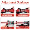 imagerabbitgoo Cat Harness and Leash for Walking Escape Proof Soft Adjustable Vest Harnesses for Cats Easy Control Breathable Reflective Strips Jacket Emerald XSRed