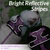 imagerabbitgoo Cat Harness and Leash for Walking Escape Proof Soft Adjustable Vest Harnesses for Cats Easy Control Breathable Reflective Strips Jacket Emerald XSLight Purple