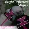 imagerabbitgoo Cat Harness and Leash for Walking Escape Proof Soft Adjustable Vest Harnesses for Cats Easy Control Breathable Reflective Strips Jacket Emerald XSRose Red