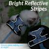 imagerabbitgoo Cat Harness and Leash for Walking Escape Proof Soft Adjustable Vest Harnesses for Cats Easy Control Breathable Reflective Strips Jacket Emerald XSLight Blue