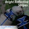 imagerabbitgoo Cat Harness and Leash for Walking Escape Proof Soft Adjustable Vest Harnesses for Cats Easy Control Breathable Reflective Strips Jacket Emerald XSNavy Blue